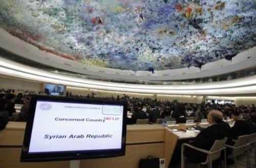 Suriye elçisi BM toplantısını bağırarak terk etti - Resim 8