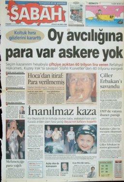 15 yıl önceki 28 Şubat manşetleri