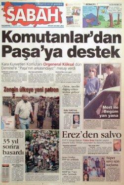 15 yıl önceki 28 Şubat manşetleri