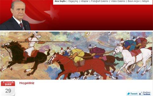 Bahçeli'nin kişisel sitesi devreye girdi - Resim 1