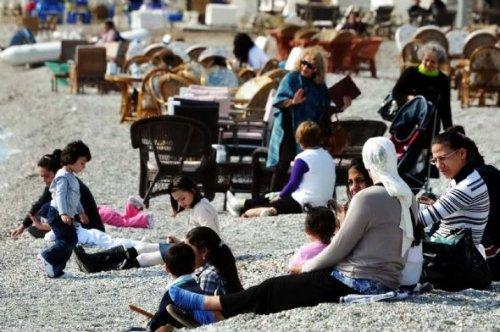 Bodrum tatil havasına girdi 