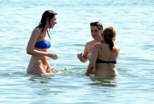 Bodrum tatil havasına girdi 