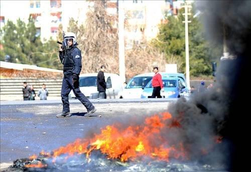 Diyarbakır'da olaylı Nevruz