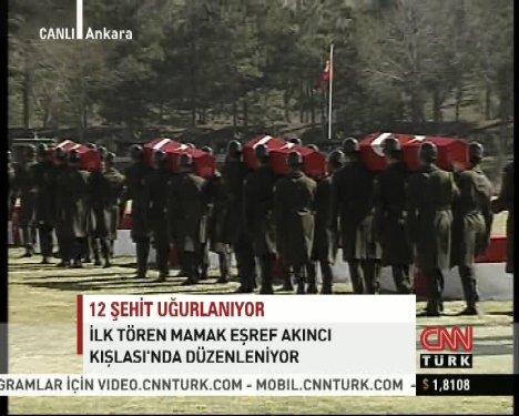 Afganistan şehitlerine son görev