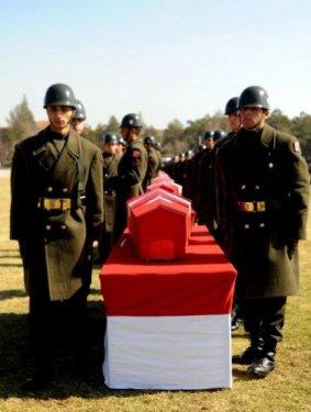 Afganistan şehitlerine son görev