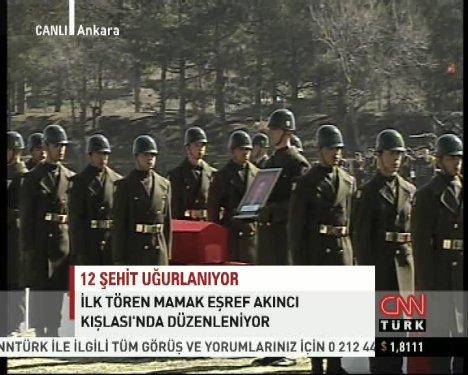 Afganistan şehitlerine son görev