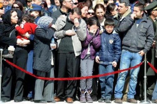 Afganistan şehitlerine son görev