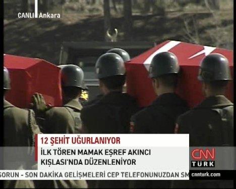 Afganistan şehitlerine son görev