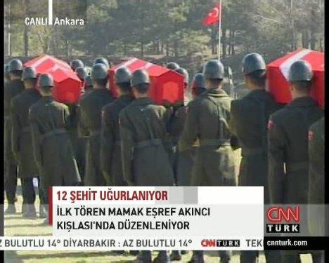 Afganistan şehitlerine son görev