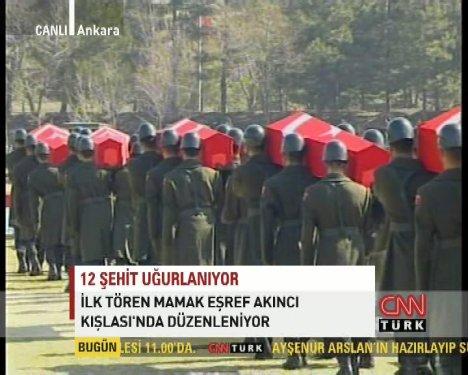 Afganistan şehitlerine son görev