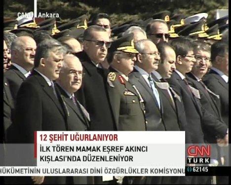 Afganistan şehitlerine son görev