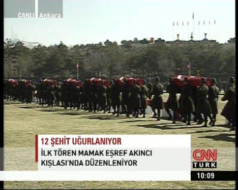 Afganistan şehitlerine son görev