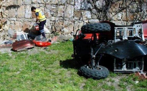 Brezilyalı model Bodrum'da ATV ile ölüme uçtu