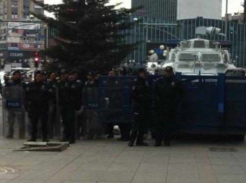 Ankara'da KESK eyleminde gerginlik - Resim 8
