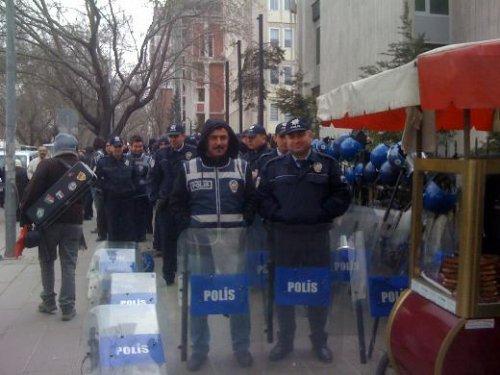 Ankara'da KESK eyleminde gerginlik - Resim 9
