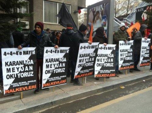 Ankara'da KESK eyleminde gerginlik - Resim 6