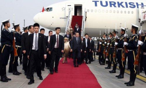 Başbakan Erdoğan'a Çin'de resmi tören 