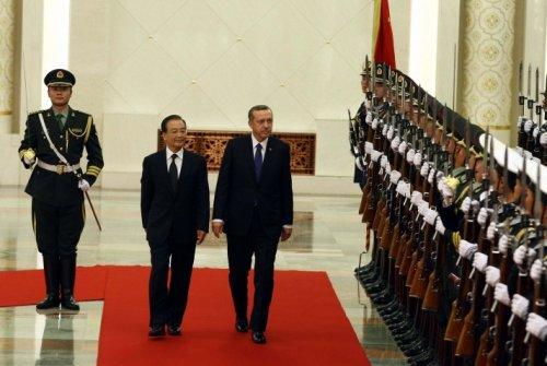 Başbakan Erdoğan'a Çin'de resmi tören 