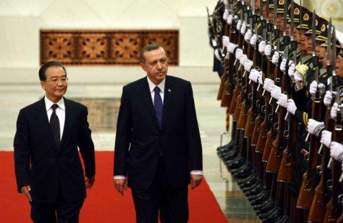 Başbakan Erdoğan'a Çin'de resmi tören 