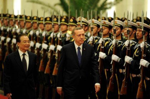Başbakan Erdoğan'a Çin'de resmi tören 