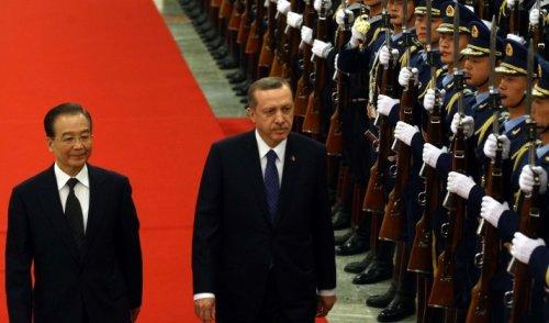 Başbakan Erdoğan'a Çin'de resmi tören 