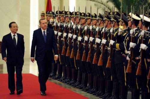 Başbakan Erdoğan'a Çin'de resmi tören 