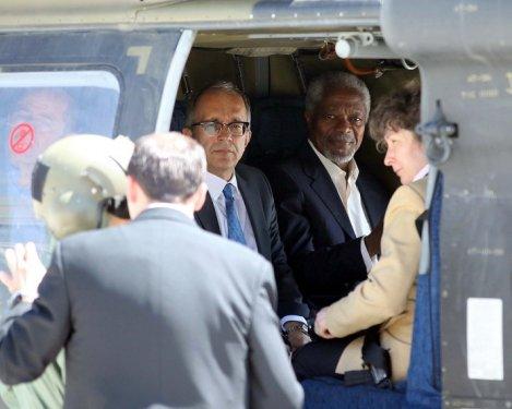 BM Suriye temsilcisi Kofi Annan Hatay'daydı - Resim 8