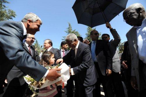 BM Suriye temsilcisi Kofi Annan Hatay'daydı - Resim 16