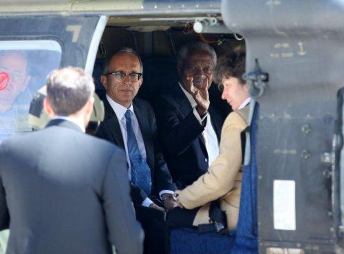 BM Suriye temsilcisi Kofi Annan Hatay'daydı - Resim 7