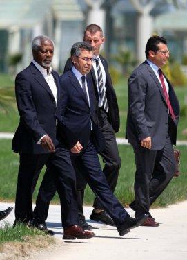 BM Suriye temsilcisi Kofi Annan Hatay'daydı - Resim 2
