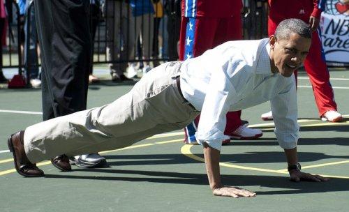 Obama'ya şınav cezası  - Resim 6