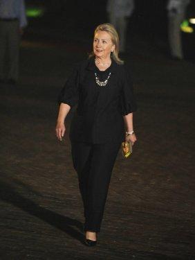 Hillary Clinton alemlere aktı - Resim 5