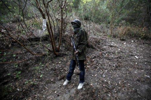 Özgür Suriye Ordusu'nun ileri karakolu