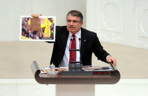 Meclis'i karıştıran domuz tartışması - Resim 1