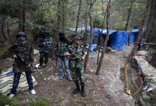 Özgür Suriye Ordusu'nun ileri karakolu