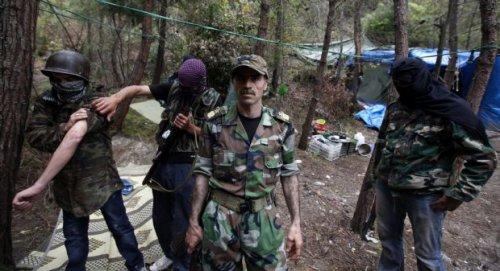 Özgür Suriye Ordusu'nun ileri karakolu