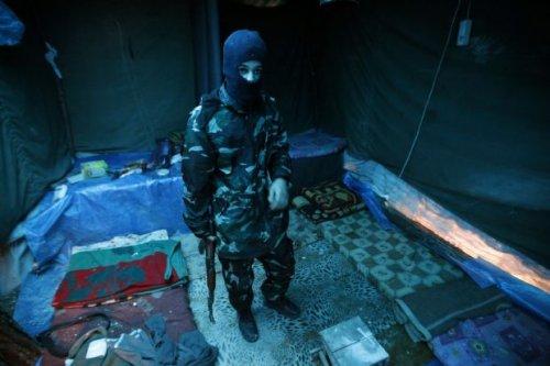 Özgür Suriye Ordusu'nun ileri karakolu