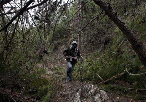 Özgür Suriye Ordusu'nun ileri karakolu