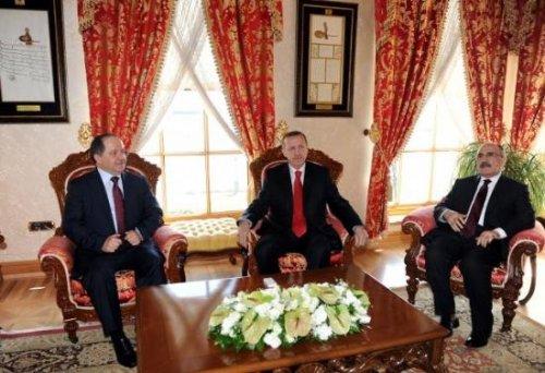 Başbakan Erdoğan Barzani görüşmesi