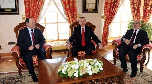 Başbakan Erdoğan Barzani görüşmesi