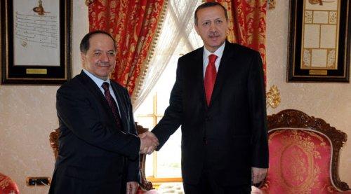Başbakan Erdoğan Barzani görüşmesi