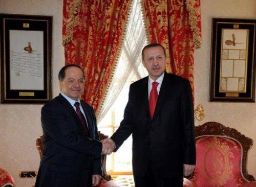 Başbakan Erdoğan Barzani görüşmesi