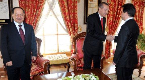 Başbakan Erdoğan Barzani görüşmesi