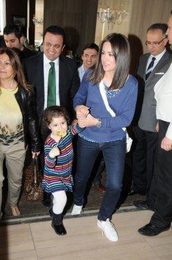 Mustafa Sarıgül torunu ile