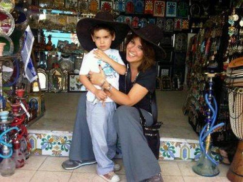 Gülben Ergen ve çocukları