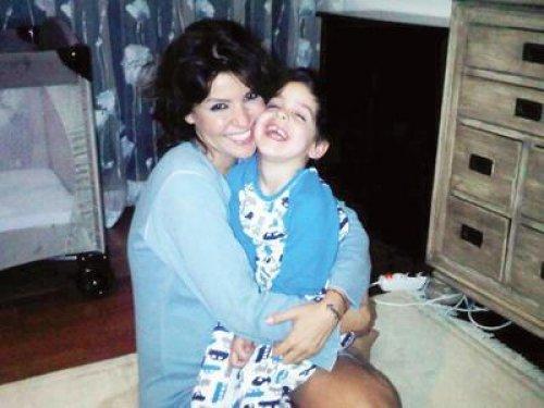 Gülben Ergen ve çocukları