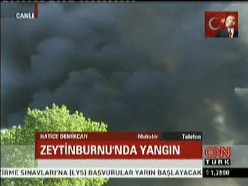 İstanbul Zeytinburnu'nda tekstil fabrikası yangını - Resim 7