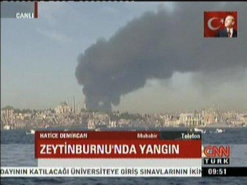 İstanbul Zeytinburnu'nda tekstil fabrikası yangını - Resim 6