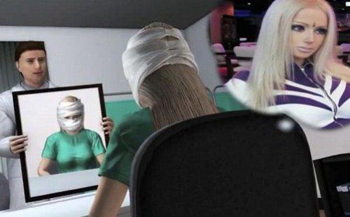 Operasyonla Barbie oldu
