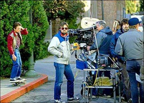 Geleceğe Dönüş filminin kamera arkası - Resim 23